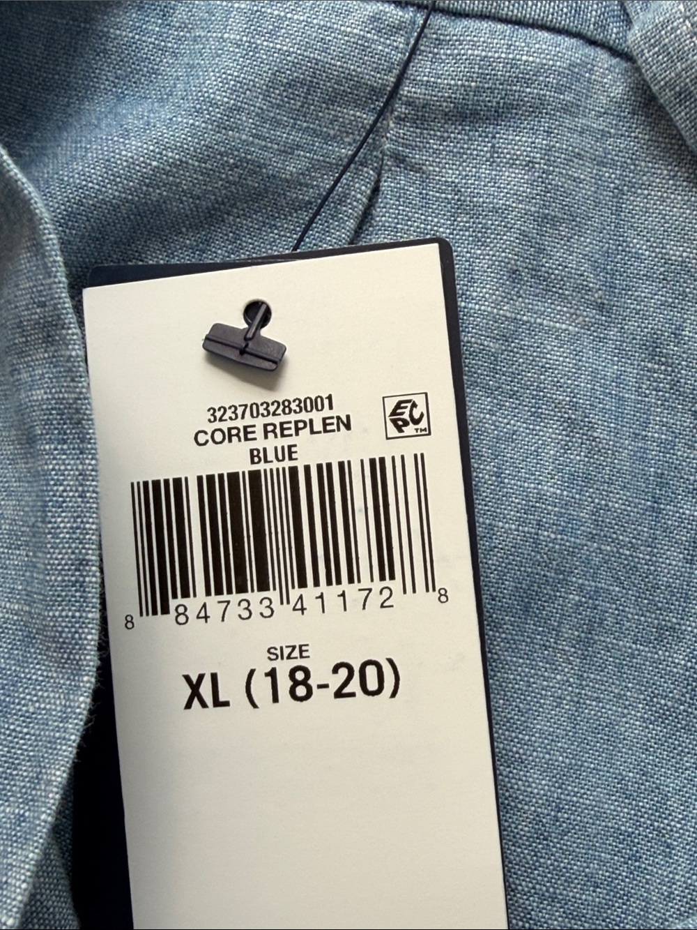 Polo by Ralph Lauren Chambray Button-Down Shirt in Light Blue unisex. - Picture 7 of 9
